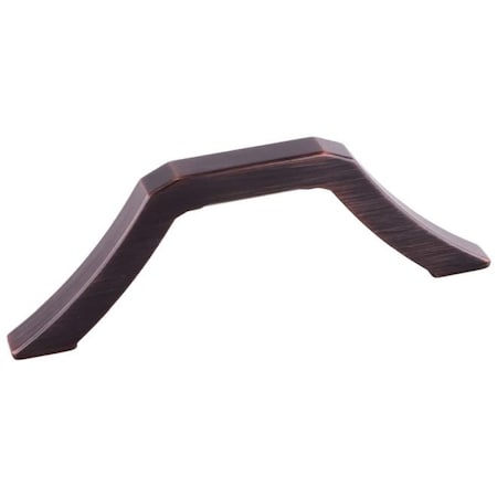 Crown 3-3/4" Center to Center Milan Cabinet Pull Oil Rubbed Bronze Finish CHP9409610B